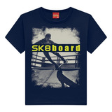 Camiseta Infantil Kyly Skateboard