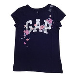 Camiseta Infantil Menina Gap