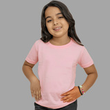 Camiseta Infantil Meninas 100