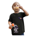 Camiseta Infantil Menino Astronauta