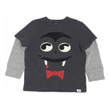 Camiseta Infantil Menino Manga Longa Original Gap Algodão