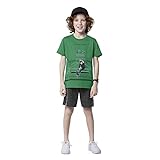 Camiseta Infantil Menino Radical Skate Tour Verde Bg 4