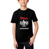 Camiseta Infantil Michael Jackson