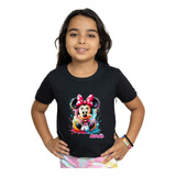 Camiseta Infantil Minnie Mouse
