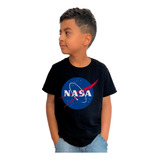 Camiseta Infantil Nasa Aeronautica