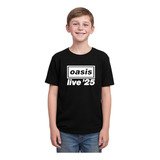 Camiseta Infantil Oasis Live