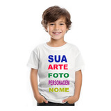 Camiseta Infantil Personalizada Com