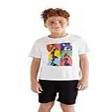 Camiseta Infantil Pica pau