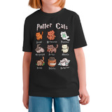 Camiseta Infantil Potter Cat