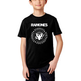 Camiseta Infantil Ramones Banda