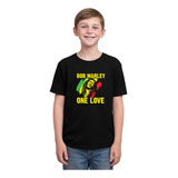 Camiseta Infantil Reggae Bob