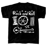 Camiseta Infantil Rock And
