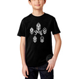 Camiseta Infantil Rock Ghost