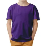 Camiseta Infantil Roxo Liso