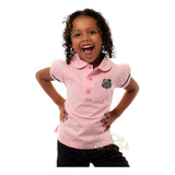 Camiseta Infantil Santos Rosa