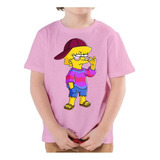 Camiseta Infantil Simpson Lisa