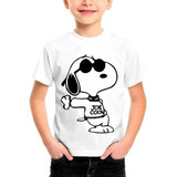 Camiseta Infantil Snoopy Cool