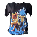 Camiseta Infantil Sonic 2