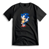 Camiseta Infantil Sonic Desenho