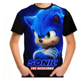 Camiseta Infantil Sonic O