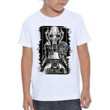 Camiseta Infantil Star Wars C-3po R2-d2 Bb8 Robo #01