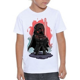 Camiseta Infantil Star Wars Darth Vader Filme Clássico #08