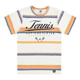 Camiseta Infantil Tennis Retro