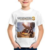 Camiseta Infantil Uncharted 3
