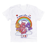 Camiseta Infantil Ursinhos Carinhosos Care Bears Nf-e 