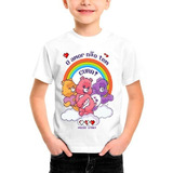 Camiseta Infantil Ursinhos Carinhosos