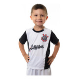 Camiseta Infantil Vai Corinthians Oficial