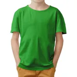 Camiseta Infantil Verde Liso