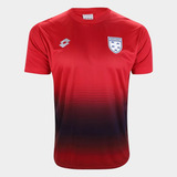 Camiseta Inglaterra Lotto Vermelha