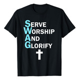 Camiseta Jesus Swag Serve