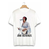 Camiseta Jimi Hendrix Poliester