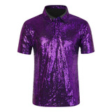 Camiseta Lantejoula Masculina Blusa