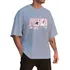 Camiseta Larga Anime Mangá Fofa Girl Aesthetic Moda Gringa