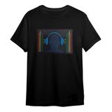 Camiseta Led Eletronica Camisa
