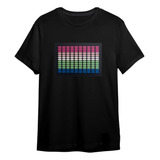 Camiseta Led Eletronica Camisa