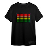 Camiseta Led Eletronica Sensivel