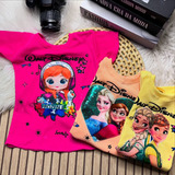 Camiseta Led Varios Personagens
