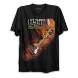 Camiseta Led Zeppelin The Song Remains The Same Bomber Rock