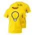 Camiseta Leozin Lâmpada Camisa Amarela Do Leozin Emilly Vick