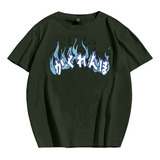Camiseta Leve Moderna Anime
