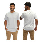 Camiseta Lisa Basica Algodao