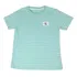 Camiseta Listrada De Azul/branco Calvin Klein Infantil 
