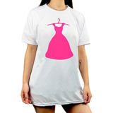 Camiseta Long Feminino Barbie