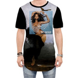 Camiseta Long Line Beyonce