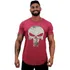 Camiseta Longline Justiceiro Punisher Militar Caveira 
