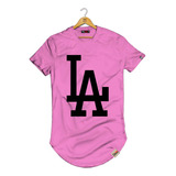 Camiseta Longline Los Angeles